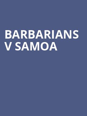 Barbarians v Samoa at Twickenham Stadium